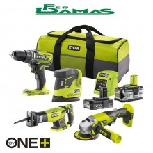 KIT 4 UTENSILI 18V RYOBI ART. R18CK4E-242S